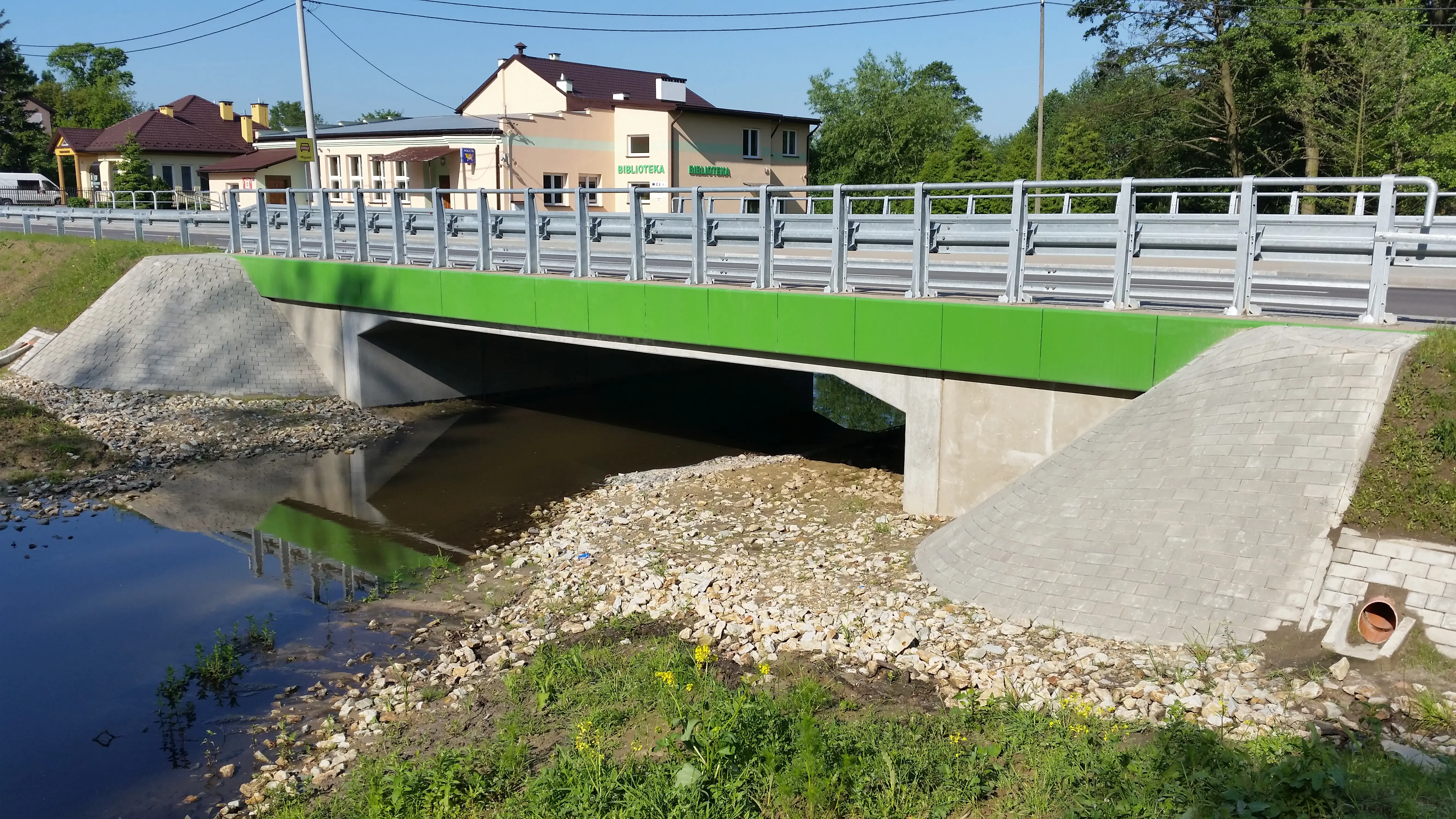 Most przez rzekę Chodelkę